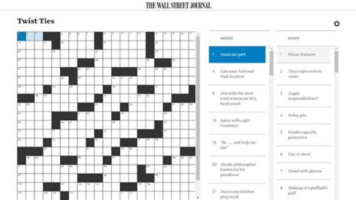 Locket features Crossword Clue Wall Street