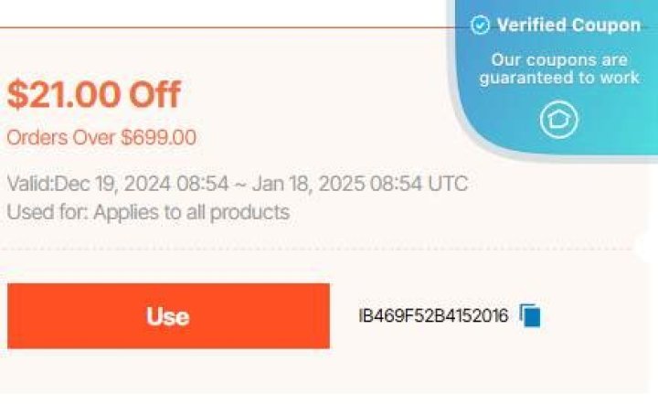 Verified AU$20 Off | VEVOR active coupon codes for December 2023